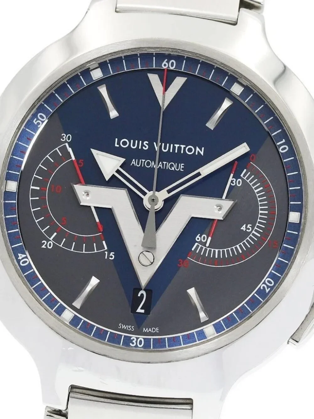 LOUIS VUITTON Voyager Chronograph Automatic Men's Watch